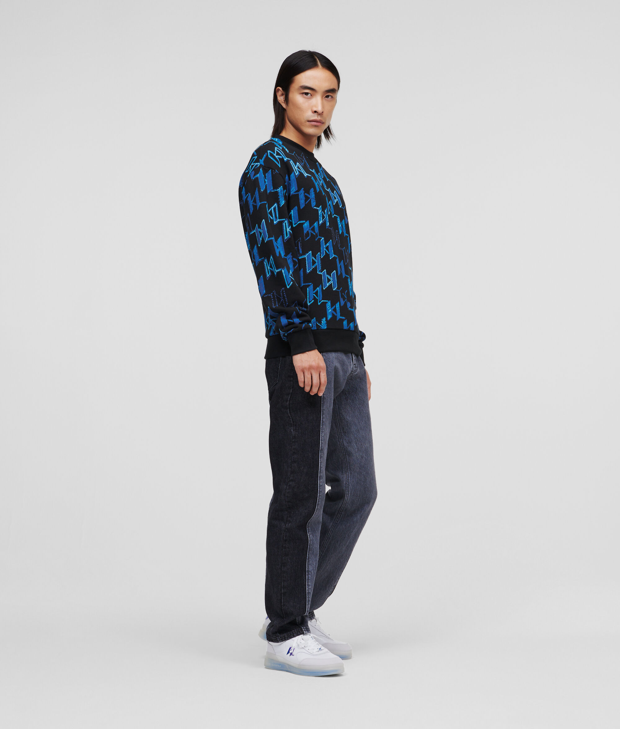 SWEAT-SHIRT GRAFFITI KARL MONOGRAM