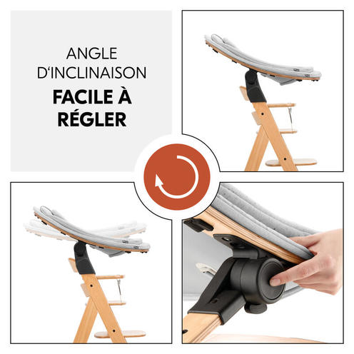 Transat Highchair Bouncer Eco - Gris clair - HAUCK