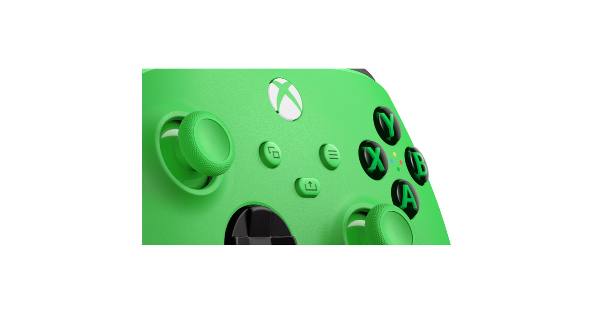 MicrosoftXbox Wireless Controller - Velocity Green  (Groen, Bluetooth)