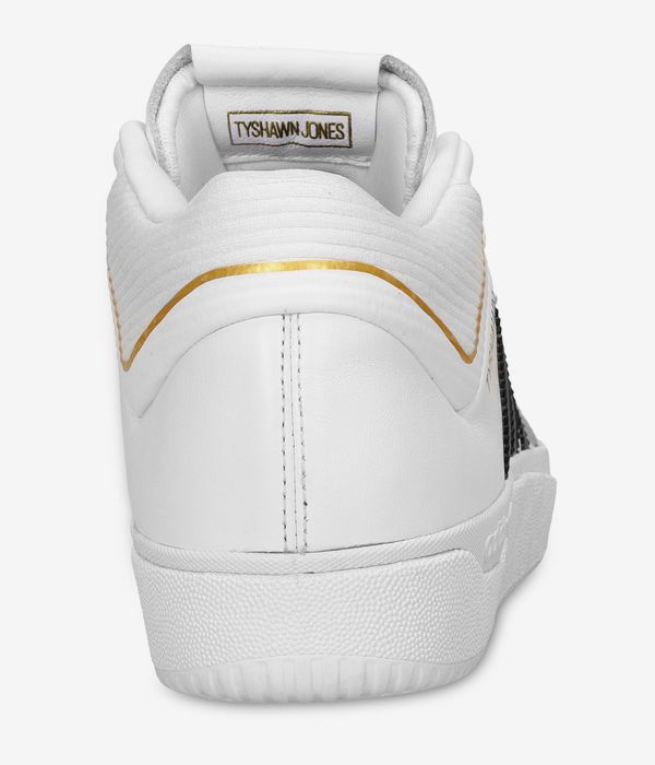 adidas Skateboarding Tyshawn Schuh (white core black gold melange)
