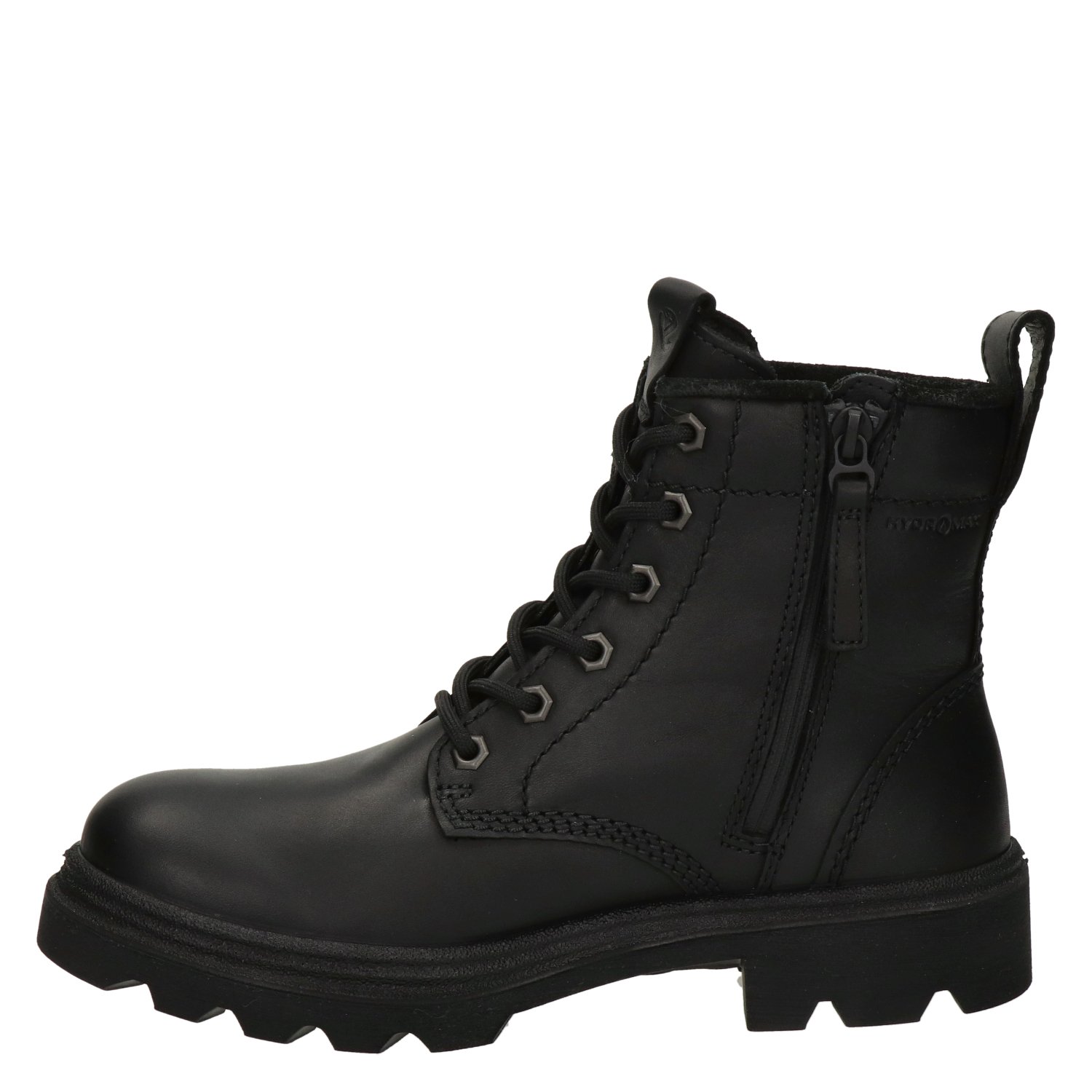 Grainer dames veterboot Ecco Zwart