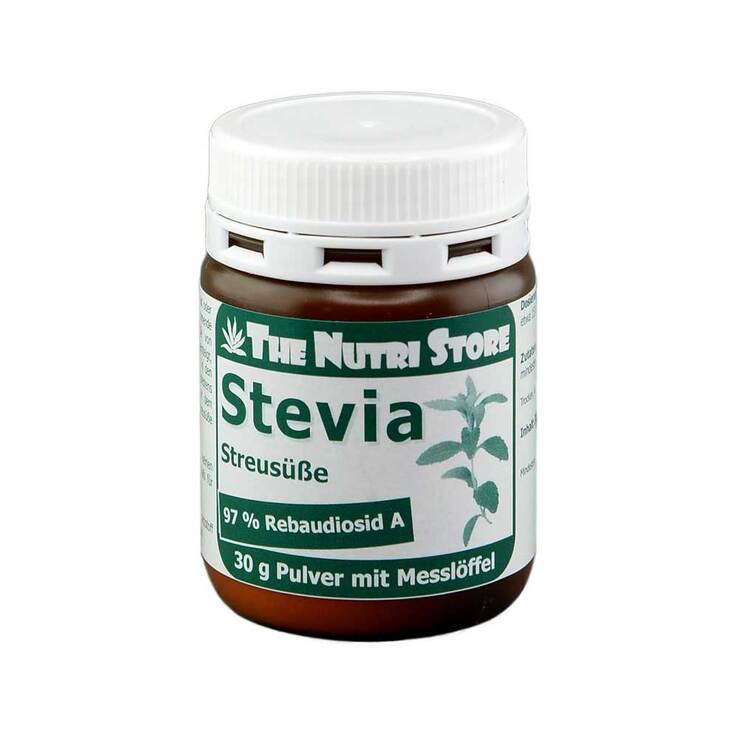 Stevia 97% Rebaudiosid A Streusüße, 30 g