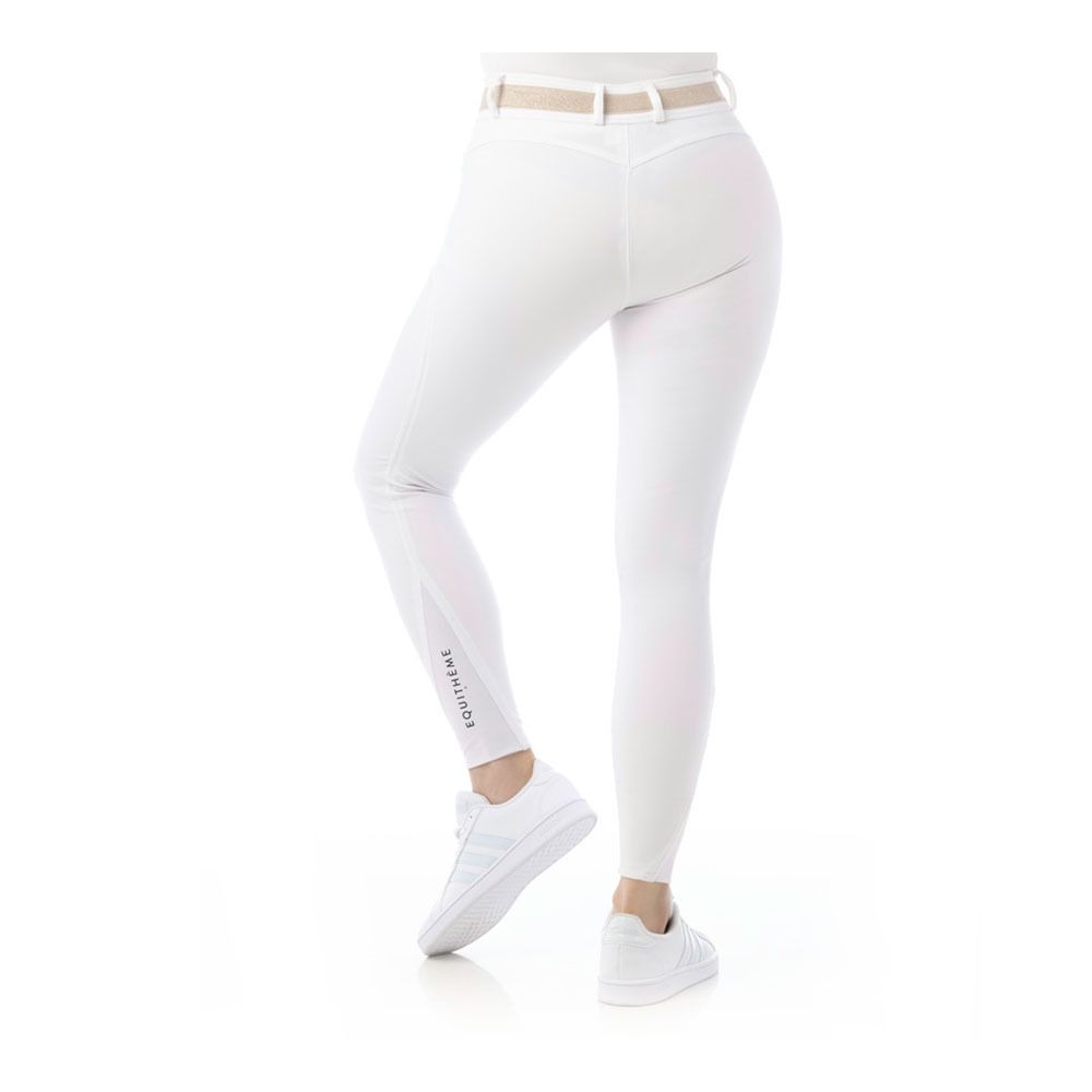 Equitheme LUCY - Pantalon siliconé Femme blanc