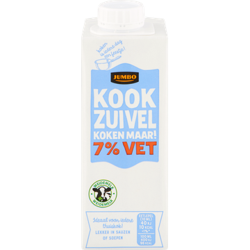 Jumbo Kookzuivel 7% Vet 250 ml