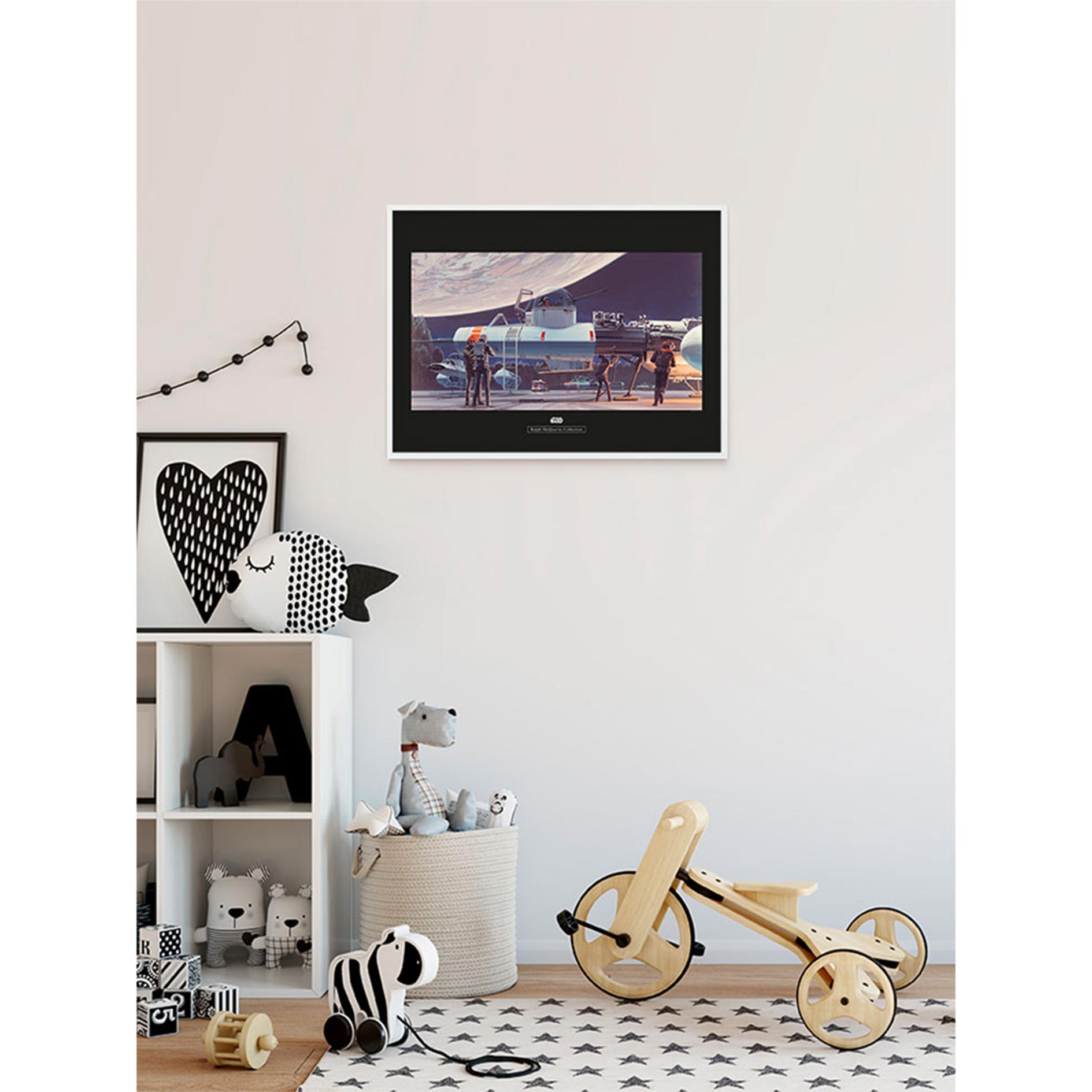 Wandbild STAR WARS CLASSIC RMQ YAVIN - 70x50 cm