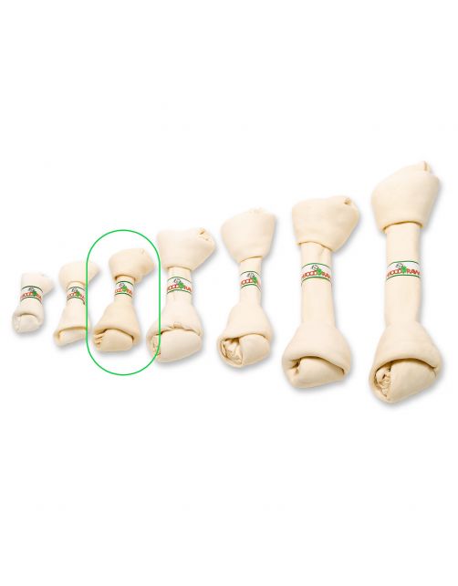 Farm Food Rawhide Dental Bone Rund - Hondensnacks