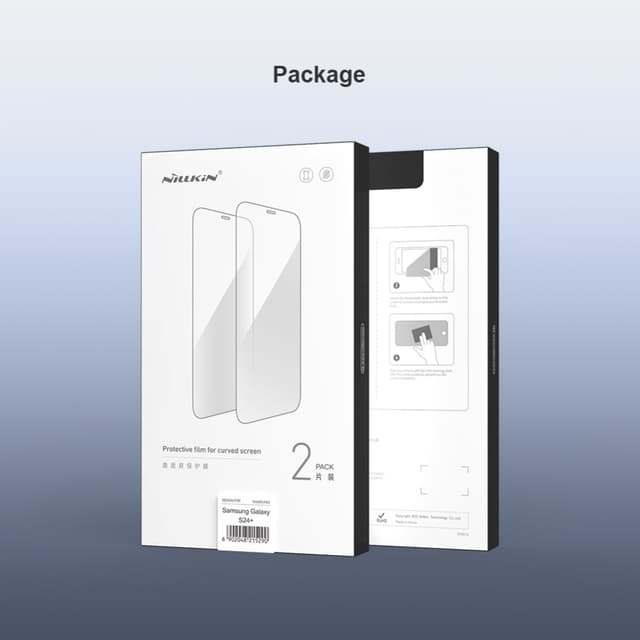 NILLKIN Til Samsung Galaxy S24+ Fuldlim PMMA Fuld Skærmbeskytter 2 stk