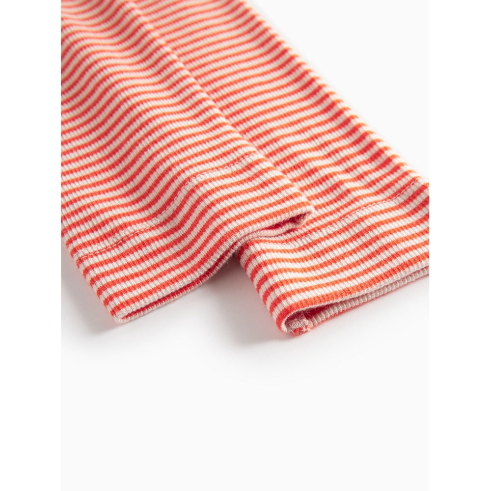 Køb MarMar Modal Fine Rib Red Stripe Leggings