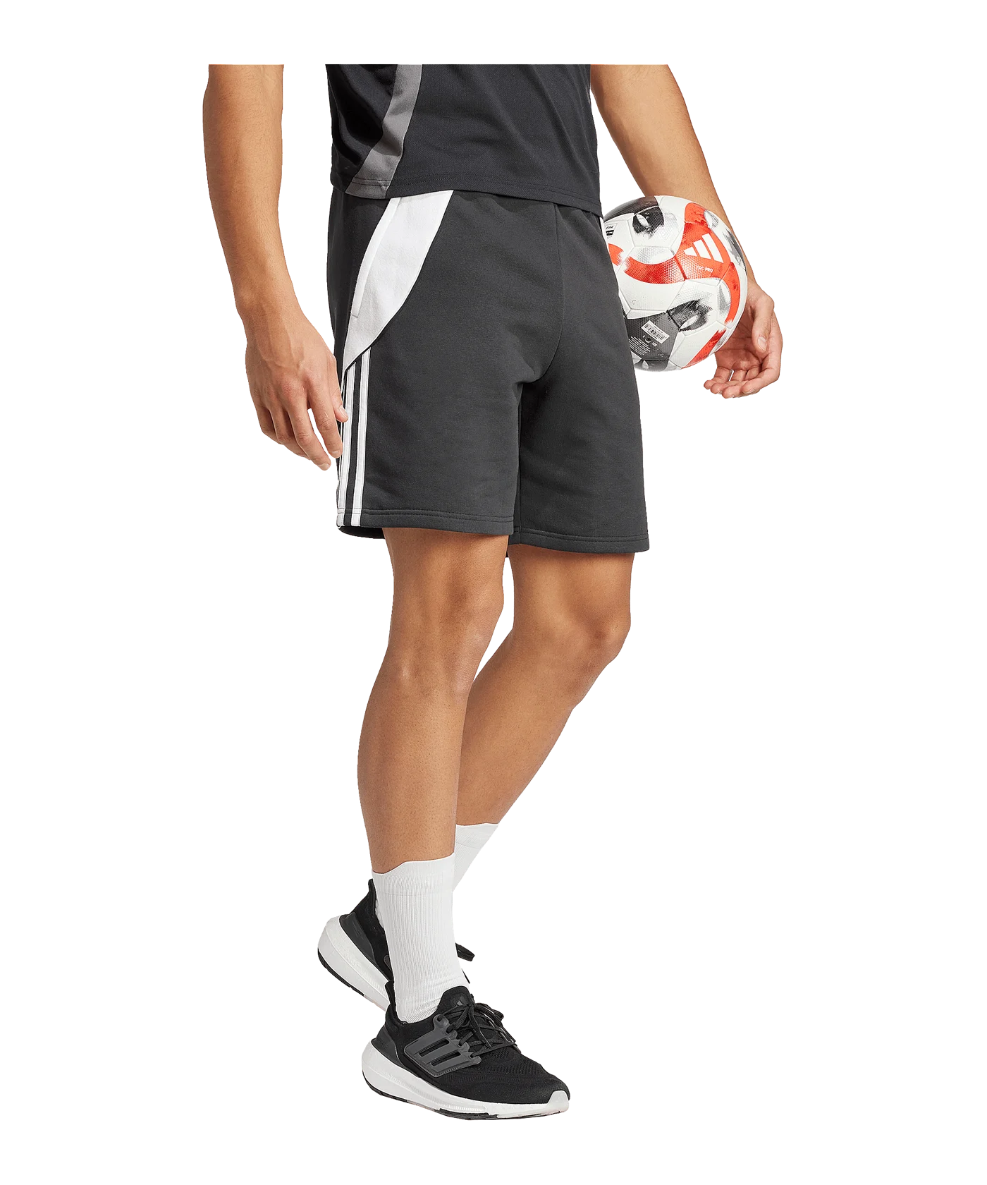 adidas Tiro 24 Trainingsshort Schwarz Weiss