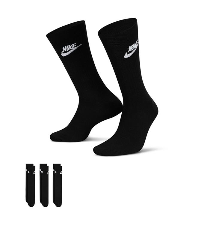 Nike Sportswear Everyday Essential Crew Sokken (3 paar)