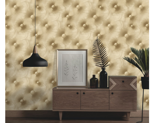 Vliesbehang 10191-02 Elle Decoration 2 Grafische Cirkels beige