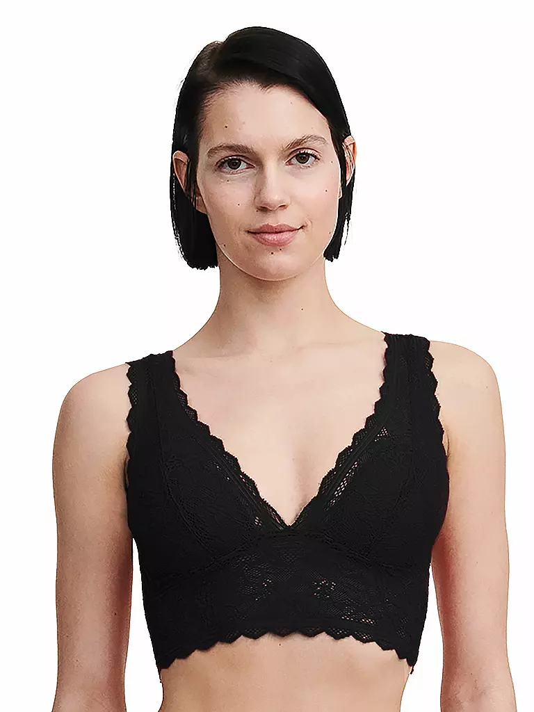 CHANTELLE Bustier FLORAL TOUCH schwarz  schwarz