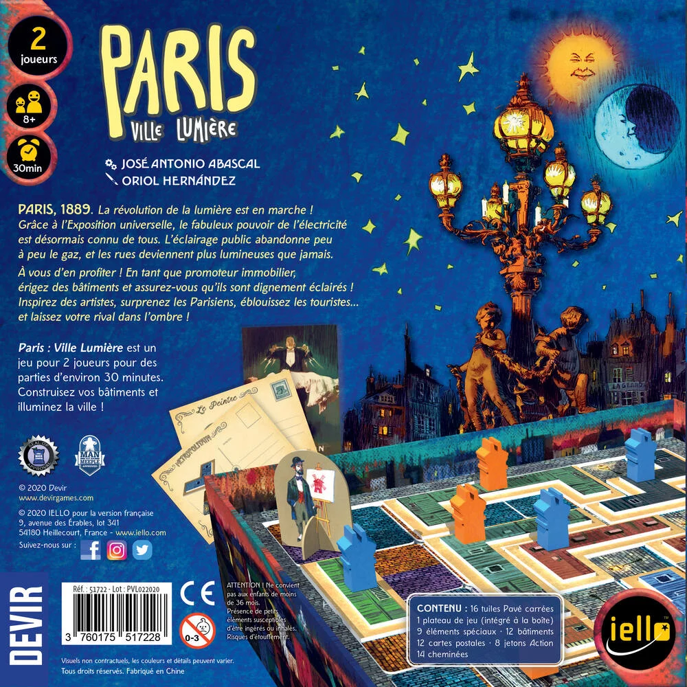 PARIS VILLE LUMIERE