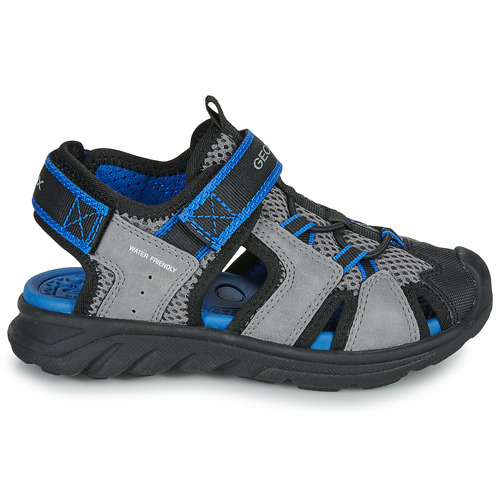 Geox - J SANDAL AIRADYUM BO - Gris / Noir / Bleu