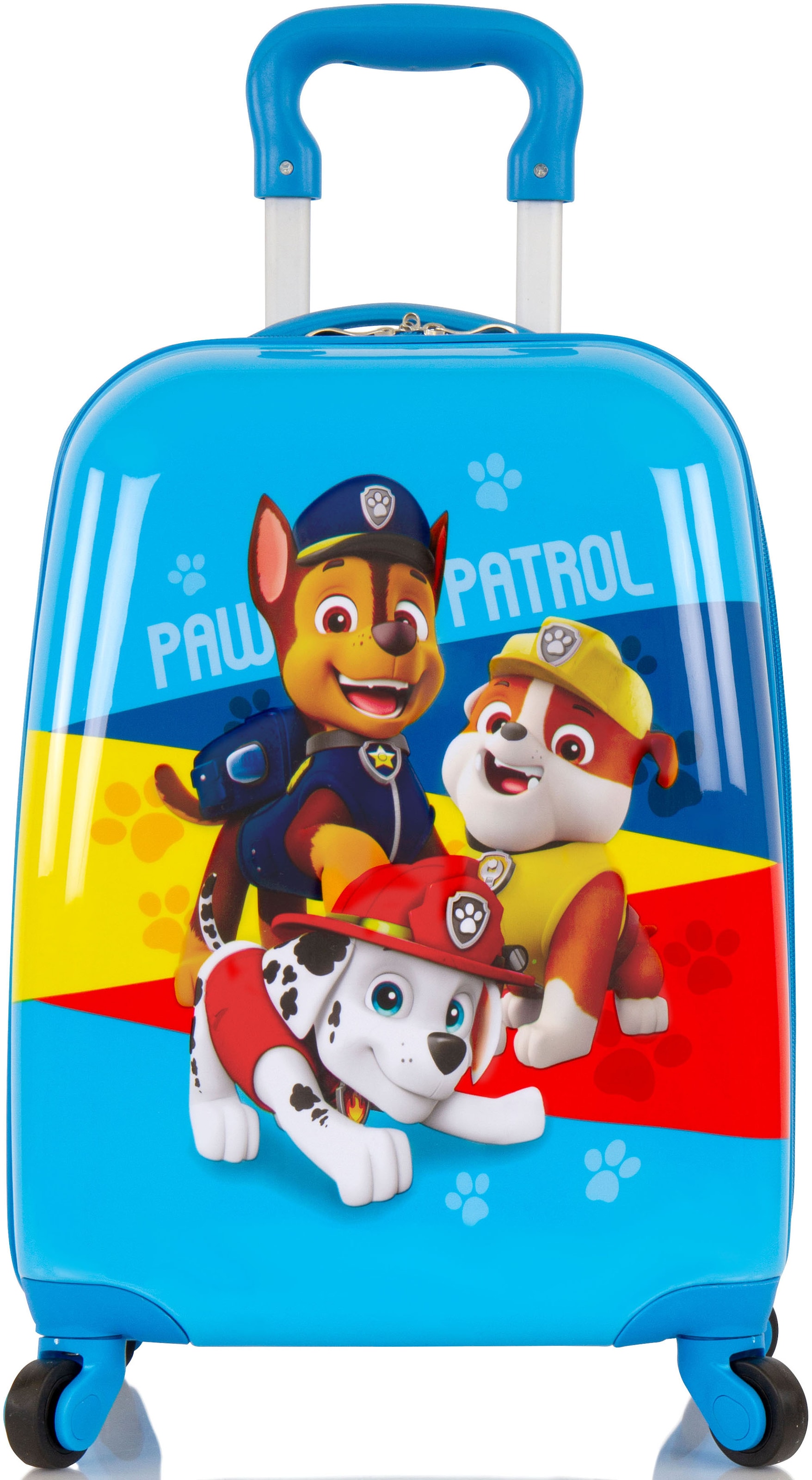 Heys Kinderkoffer »Paw Patrol, Blau« 26 l 4 Rollen Heys x Joachim Llambi Kindertrolley Handgepäck-Koffer