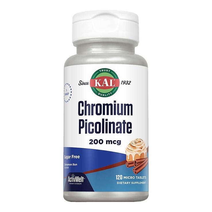 Chrom Picolinat 200 µg Activmelt Sublingualtabletten , 120 St