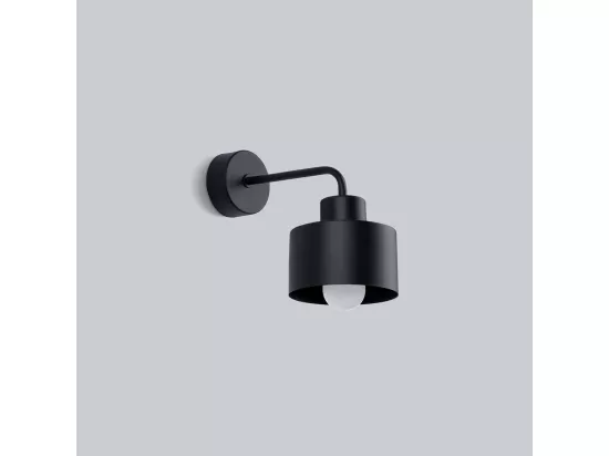 Sollux Savar Applique Dôme Noir