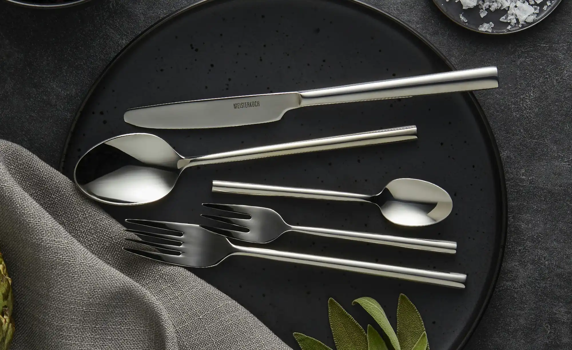 Meisterkoch Besteckset, 30-teilig ERGO