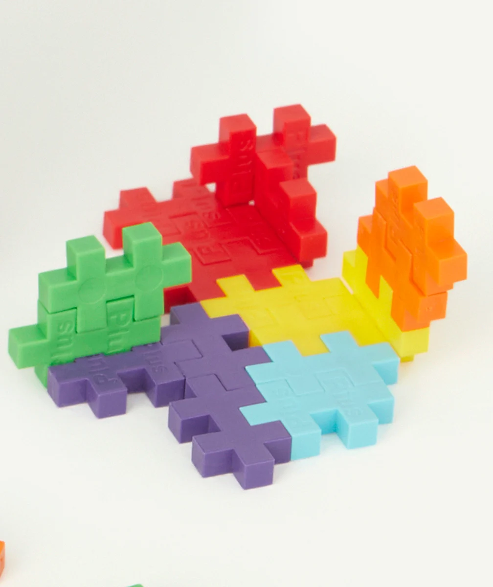 PLUS PLUSTUBE ARC-EN-CIEL JEU DE CONSTRUCTION 100 PIÈCES