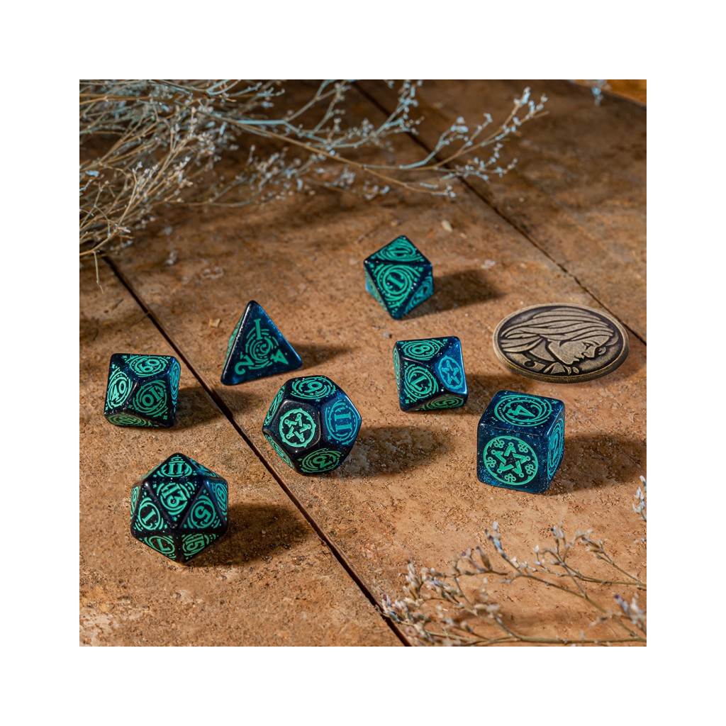 The Witcher Dice Set - Yennefer - Sorceress Supreme