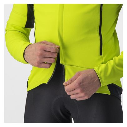 Veste Castelli Convertible Perfetto RoS 2 Gris Foncé/Jaune