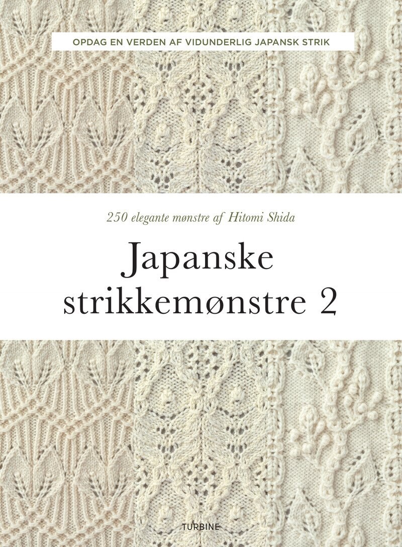 Japanske Strikkemønstre - 2 - Hitomi Shida - Bog