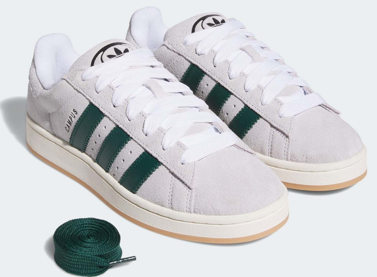 Campus 00s Crystal White/Collegiate Green/Off White