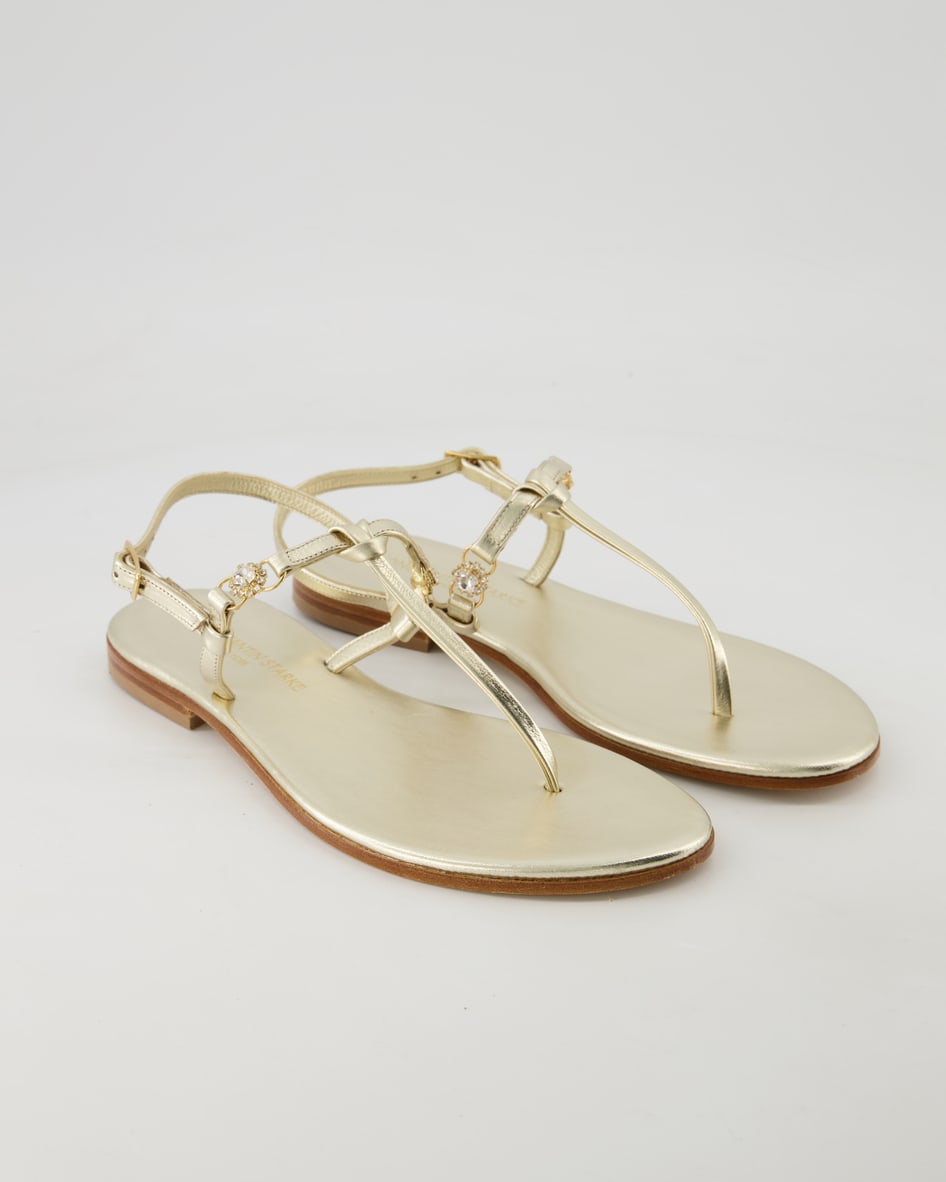 Konstantin Starke Farfallina Sandalen in Gold