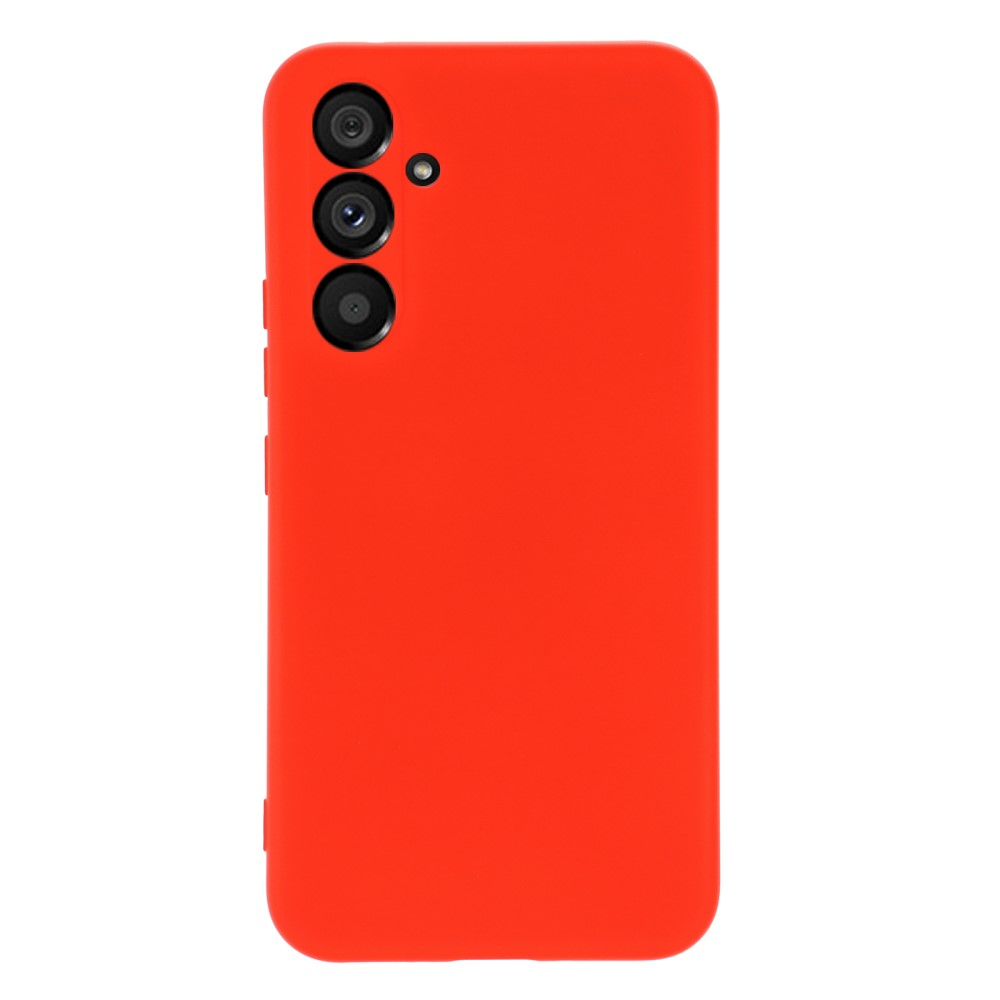 Samsung Galaxy A54 5G Silikon Case Hülle mit Kameraschutz - Rot