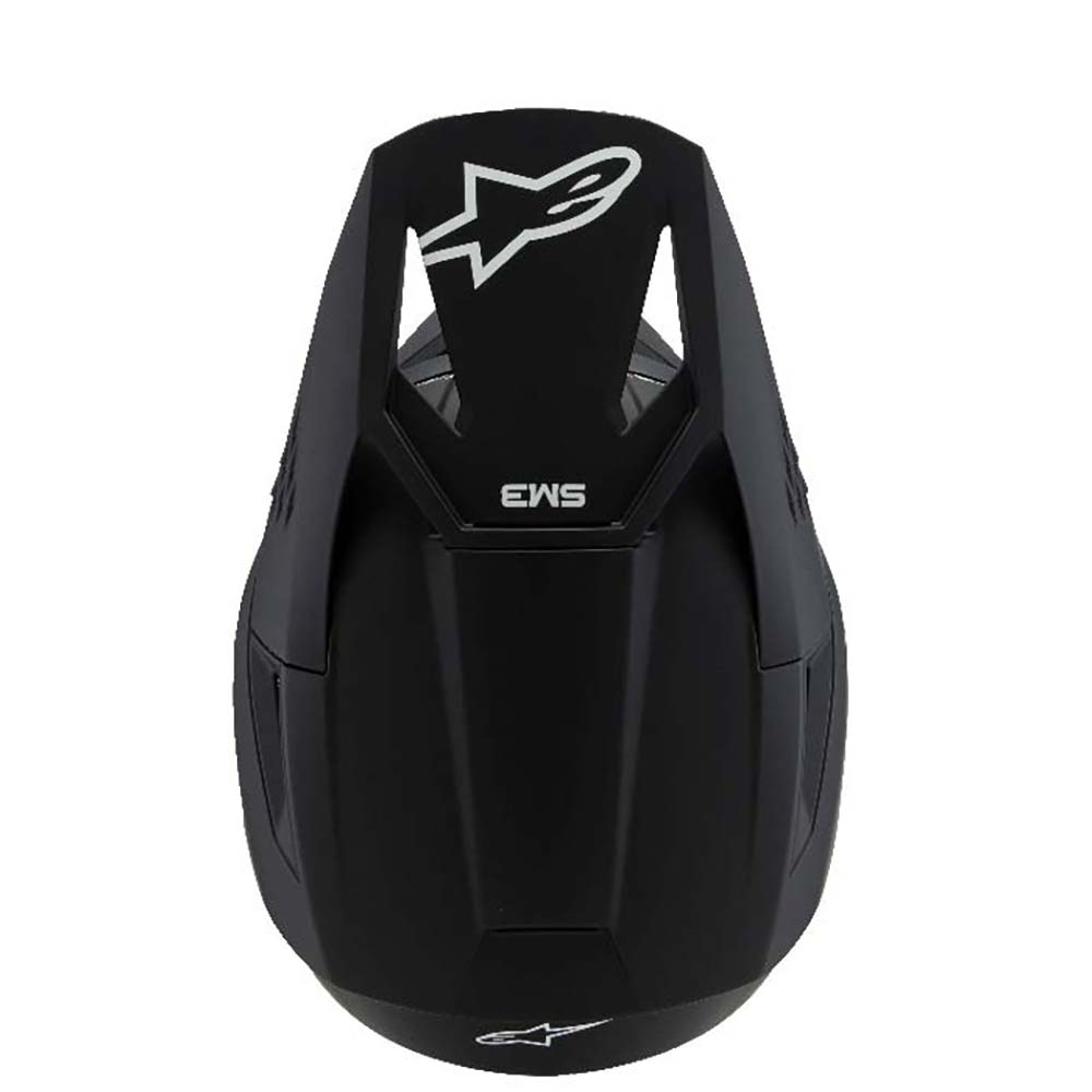 Alpinestars - Casque enfant Youth S-M3 Solid Noir Mat