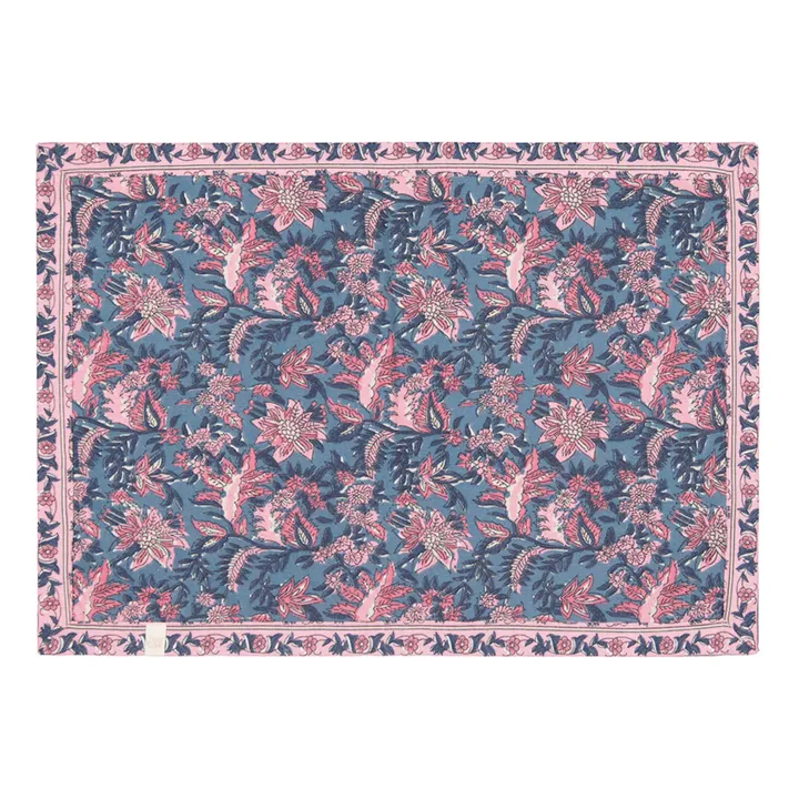 Louise Misha Sets de table Carlitta - Set de 2 | Bleu