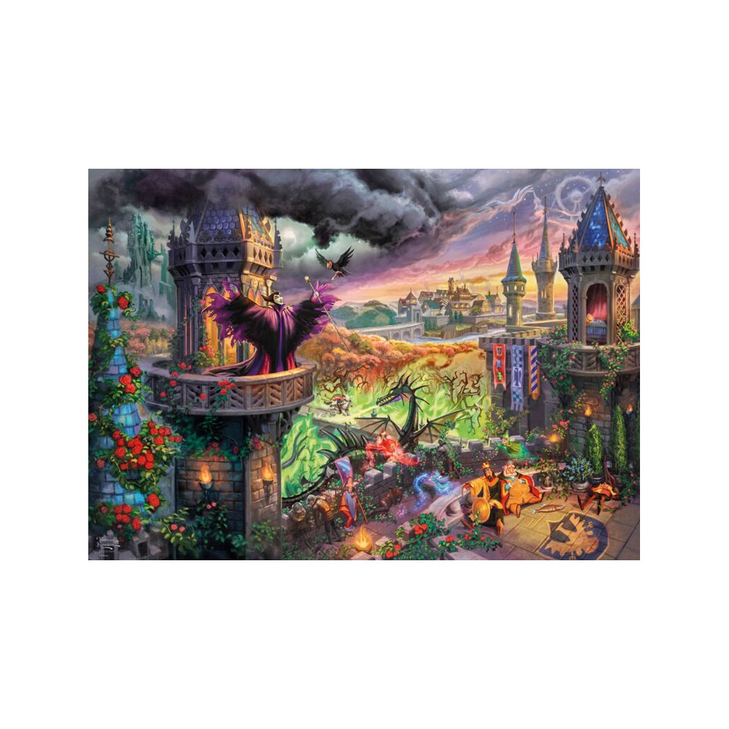 Puzzle -   Maleficient - 1000 Pièces