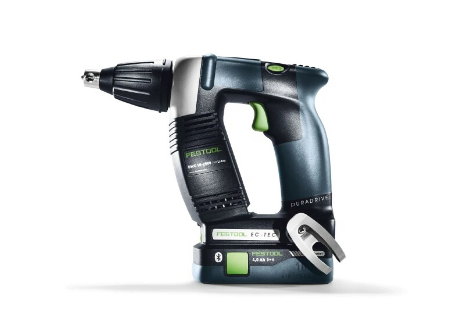 Festool DURADRIVE DWC 18-2500-Basic 18V Li-Ion accu bandschroefmachine body in systainer - 18Nm - 55mm - koolborstelloos