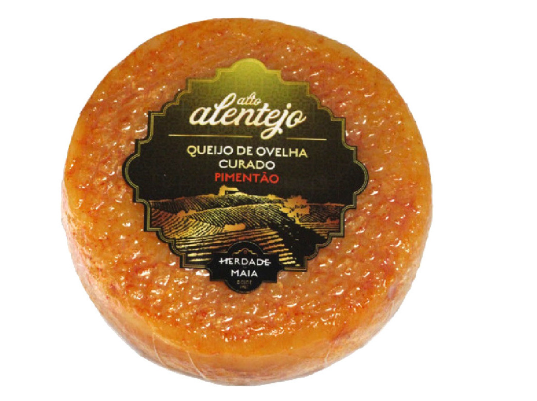 QUEIJO DE OVELHA CURADO COM PIMENTAO HERDADE DA MAIA 210G