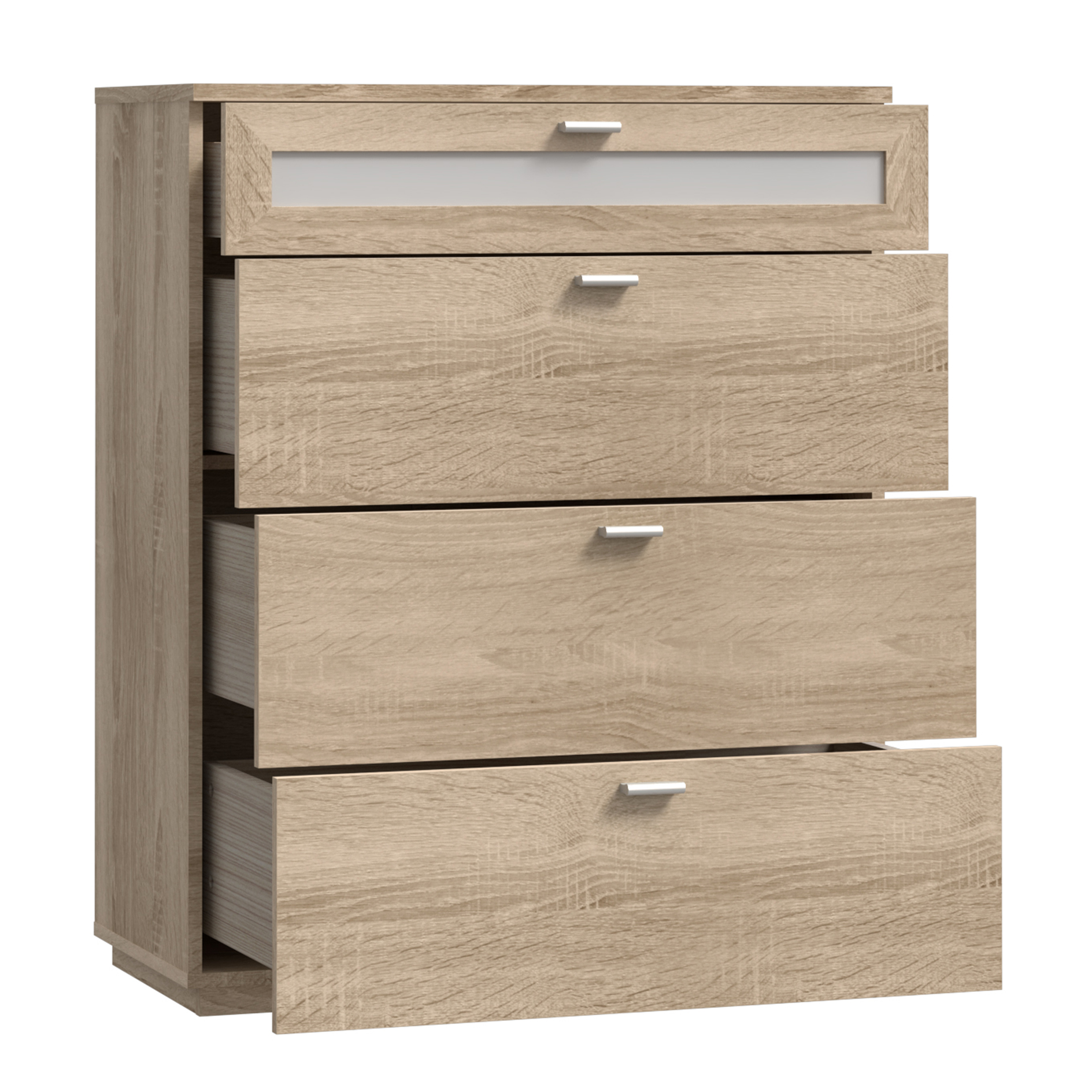 Kommode - Sonoma Eiche - 80 cm breit