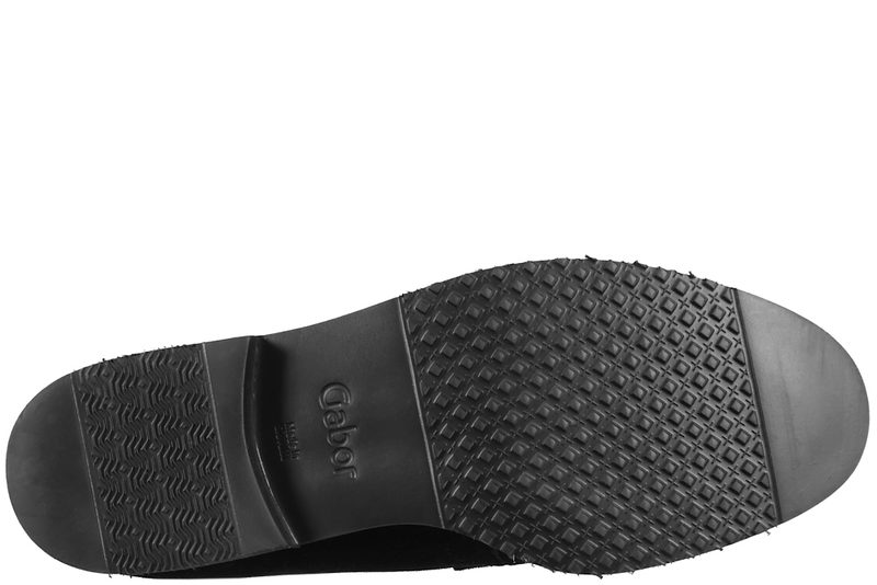 GABOR DREAMVELOUR LOAFERS I SORT RUSKIND