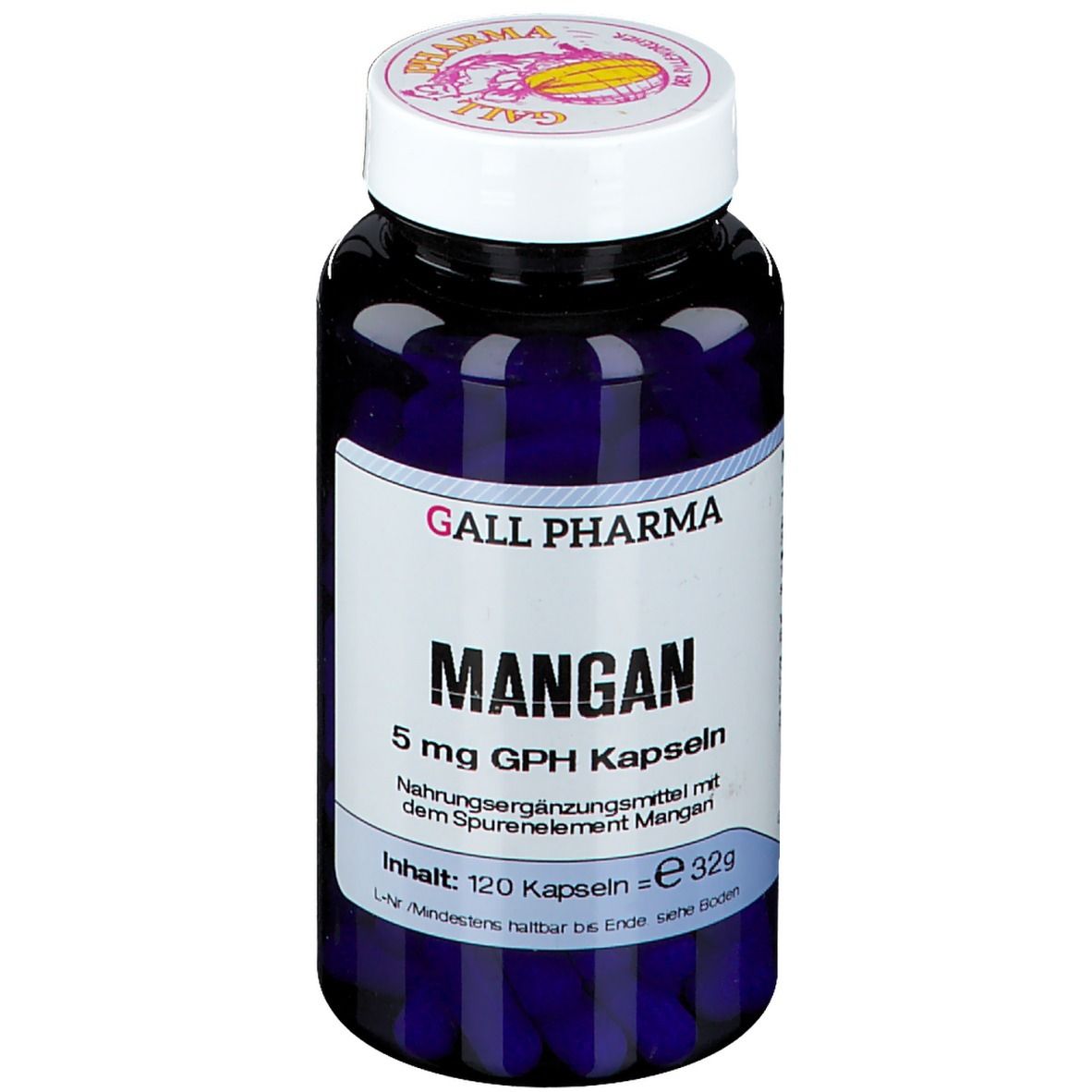 GALL PHARMA Mangan 5 mg