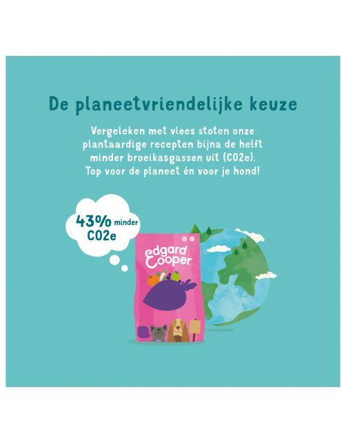Edgard&Cooper Plantbased Adult Rode Biet&Pompoen - Hondenvoer