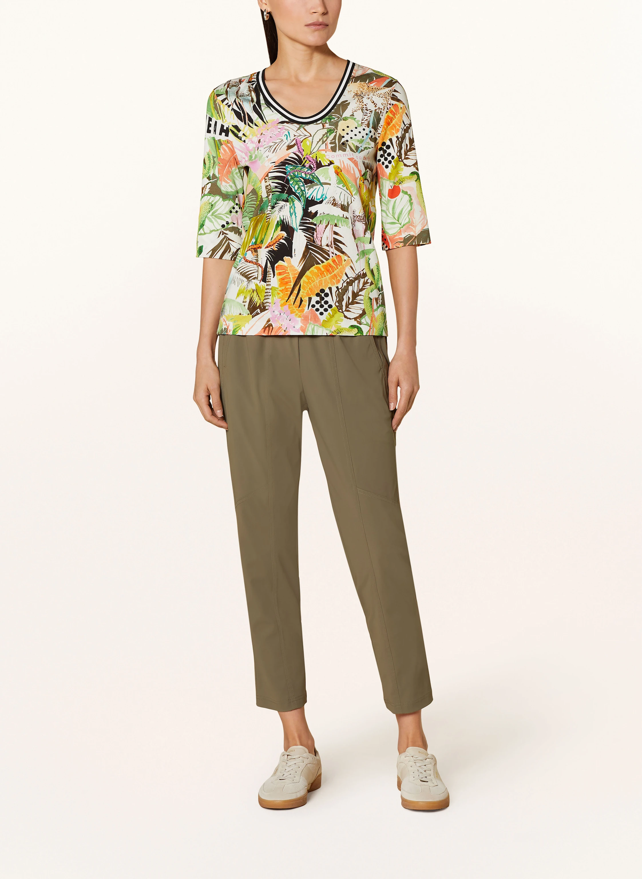 MARC CAIN T-Shirt mit 3/4-Arm