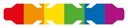 Autocollant Drapeau Lgbt pour porte-bagages CODEX-U
