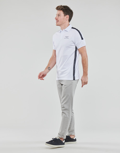 Hackett - ASTON MARTIN BY HACKETT AMR MESH TAPE - Blanc / Marine