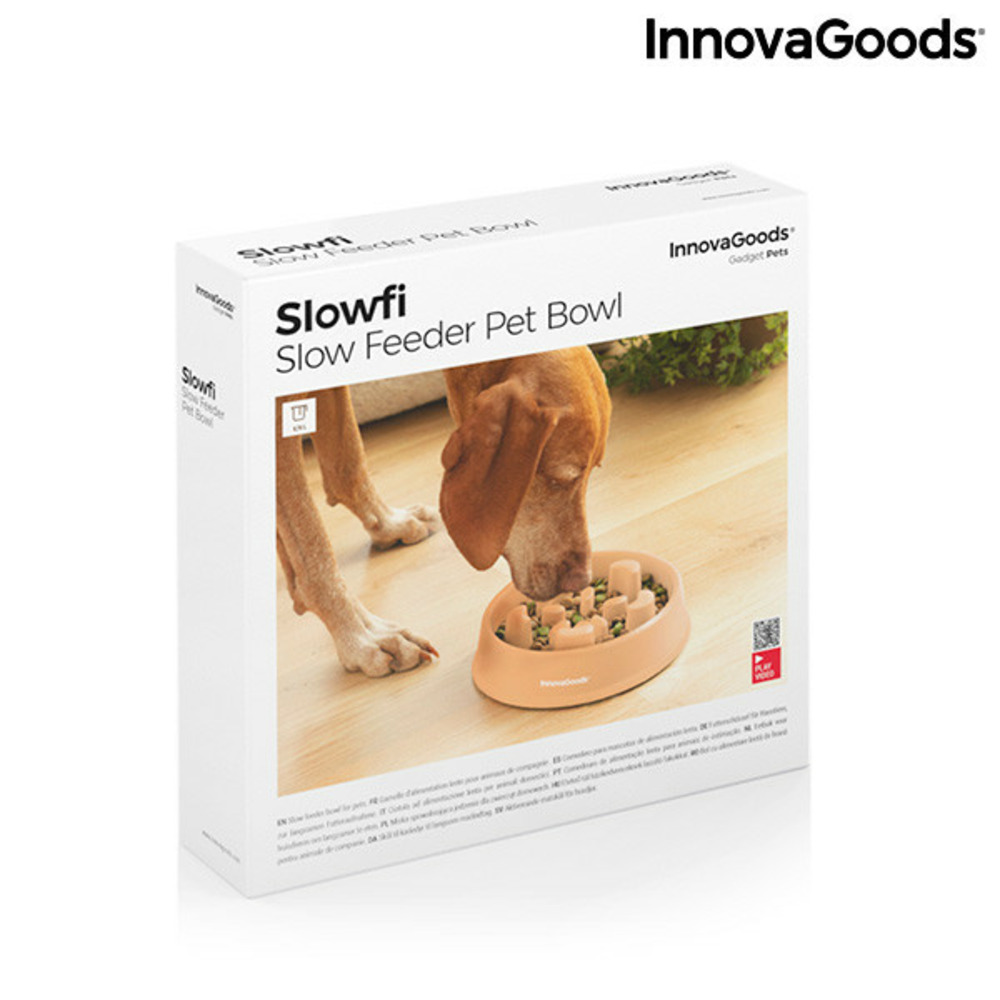 Gamelle à alimentation lente pour animaux de compagnie slowfi