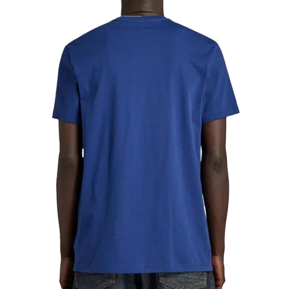 T-shirt Bleu Homme G-Star Raw Old Skool
