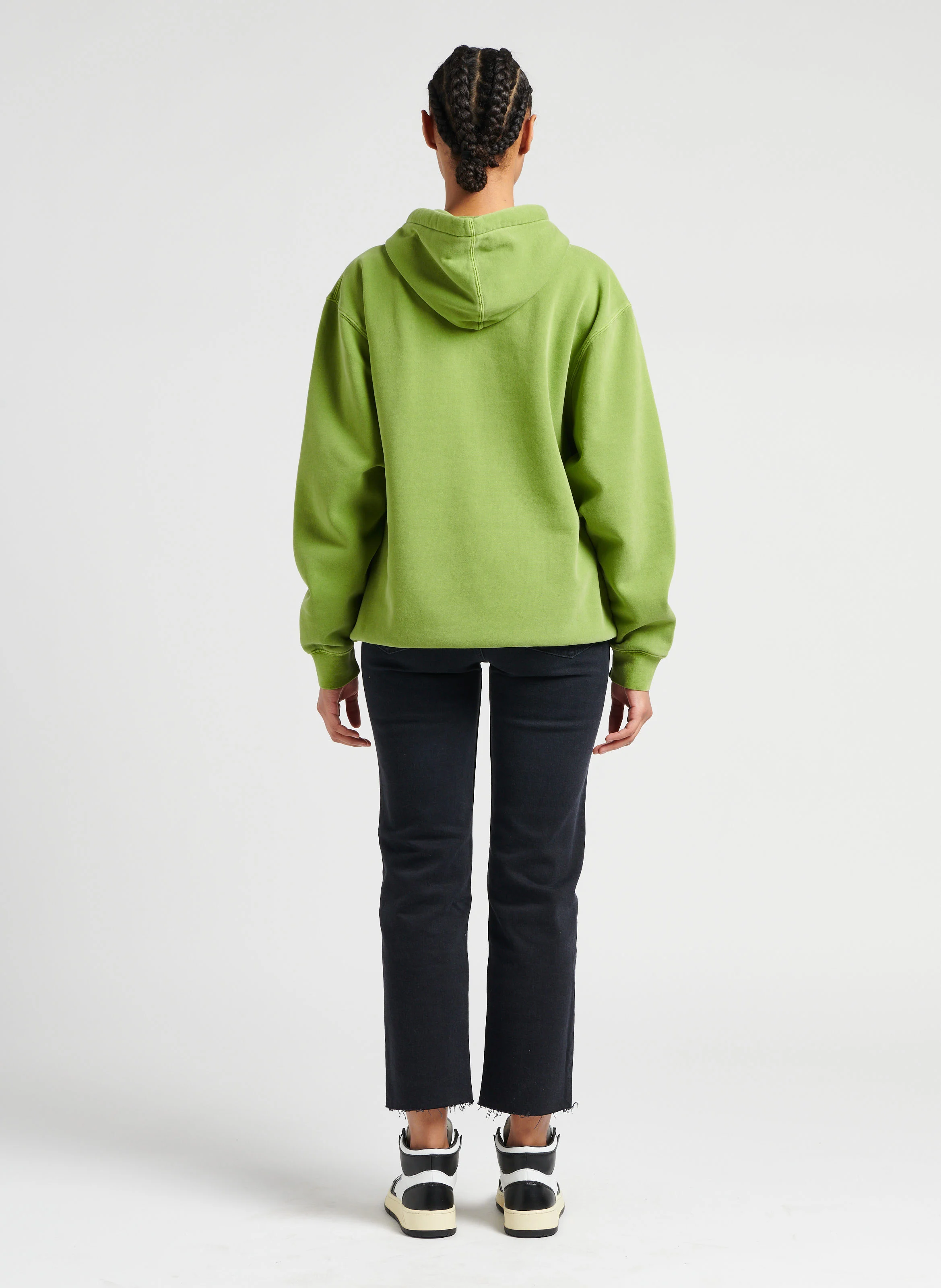 JAGGER SLEEP - Sweat à capuche en coton mélangé| Vert