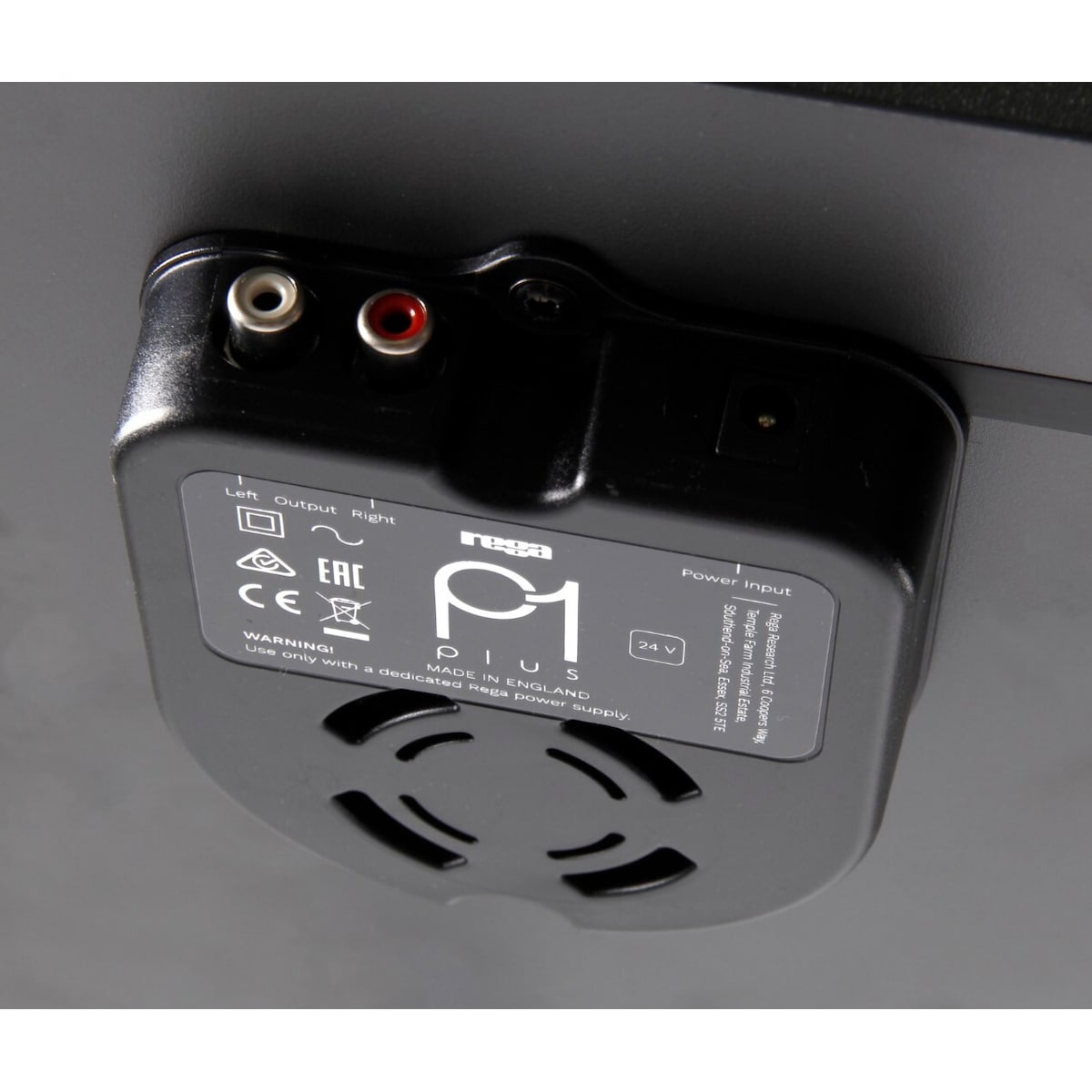 Rega Planar 1 Plus - Sort matt