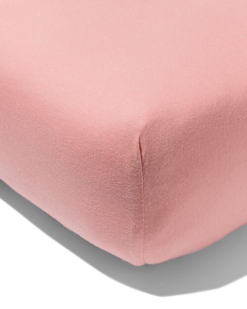 drap-housse enfant jersey 70x150 rose