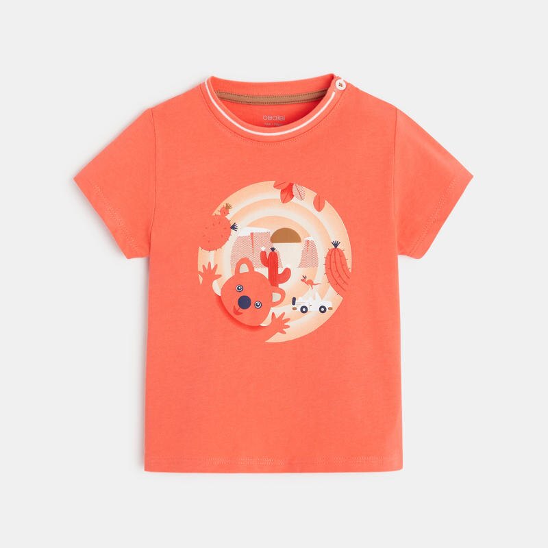 T-shirt Australie orange bébé garçon Orange