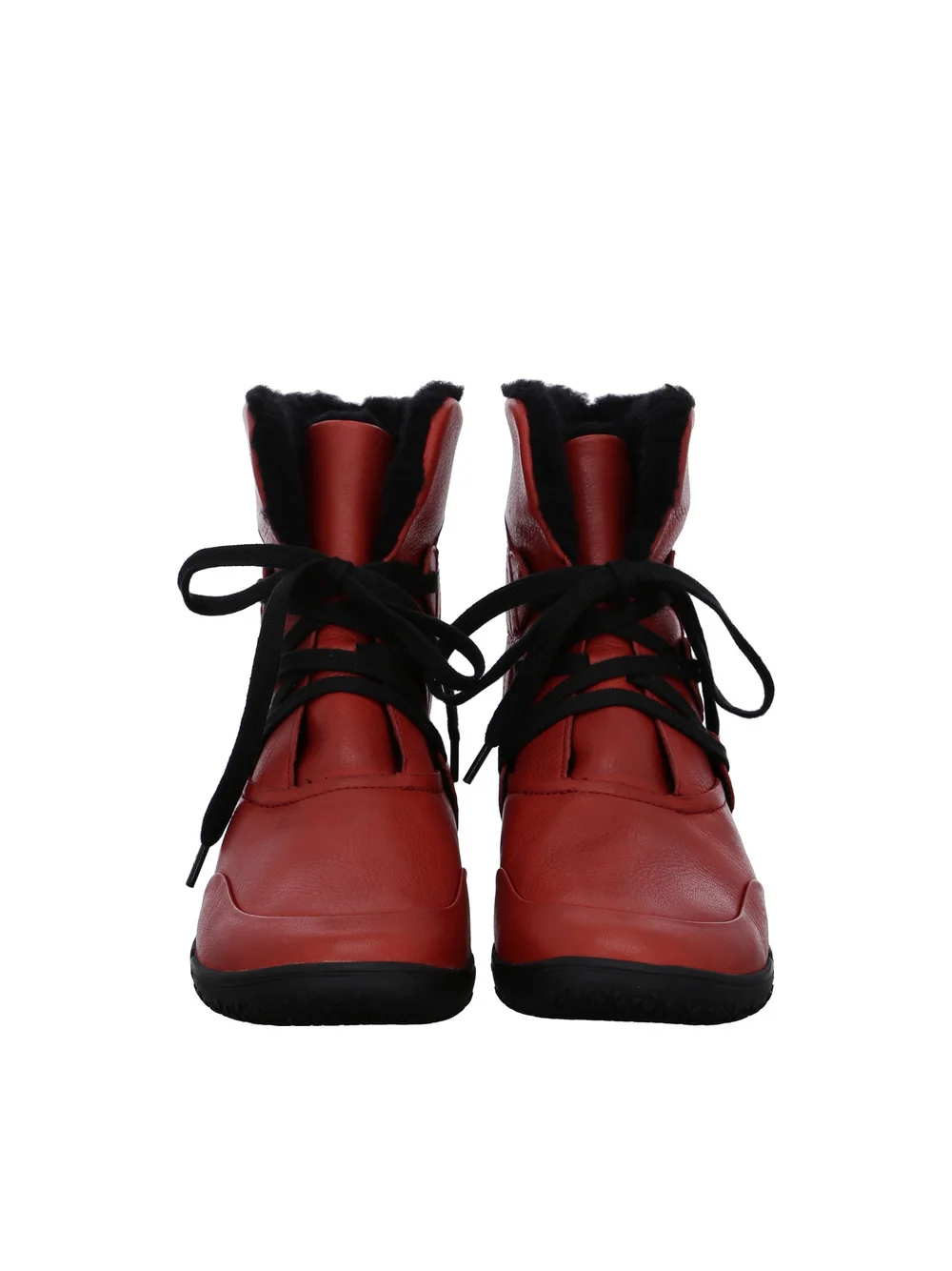 Stiefelette Nature rot