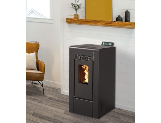 INTERSTOVES - Poêle à granulés Poêle à granules Gioia 10 etanche - noir