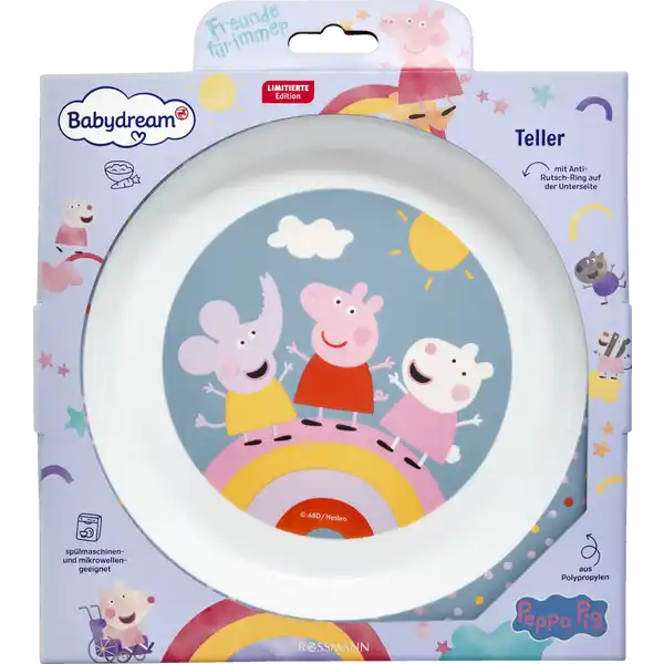 Teller Peppa Wutz Design